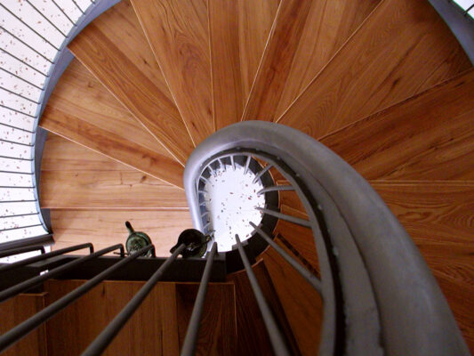 Scala a chiocciola - abitazione