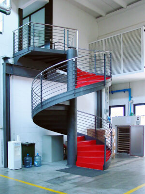 Scala a chiocciola - industria