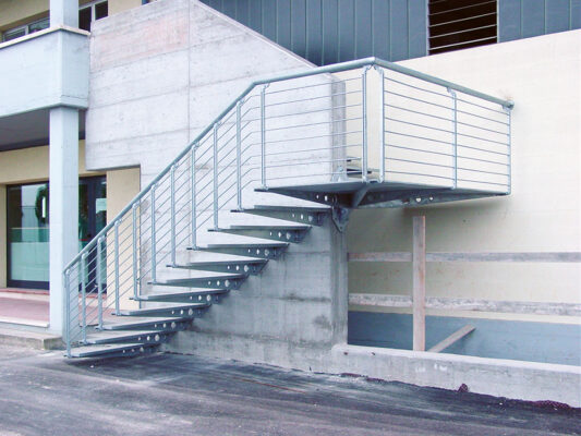 Scala di sicurezza - edificio