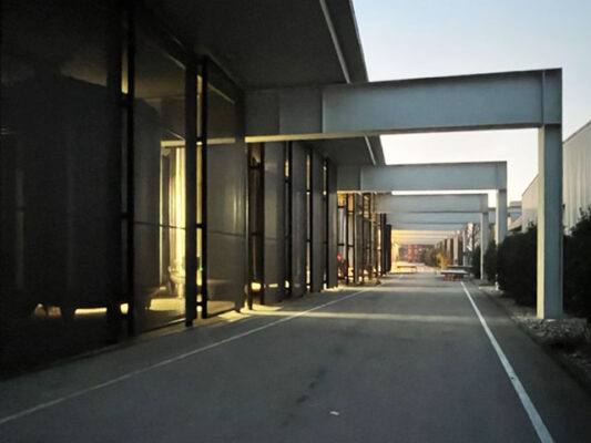 Struttura e rivestimento - industria